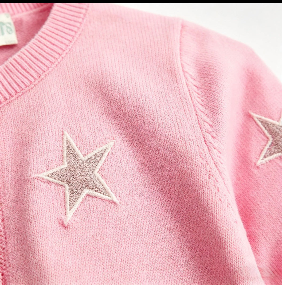 Pink- girls sweater cardigan