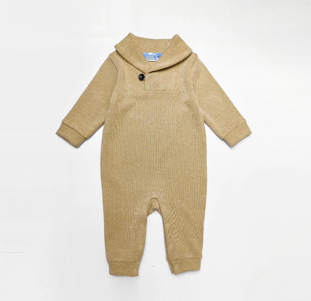 Baby knit romper