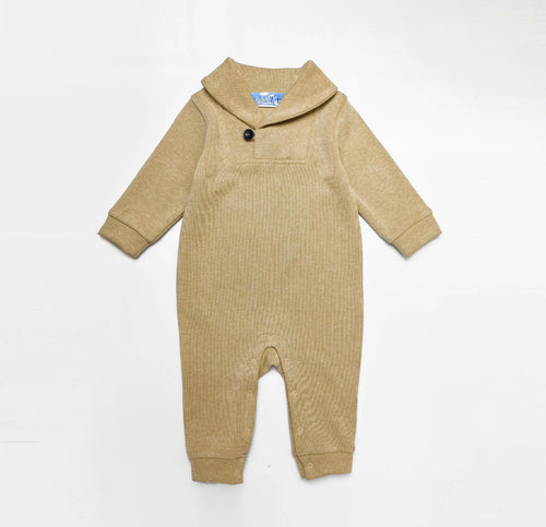 Baby knit romper