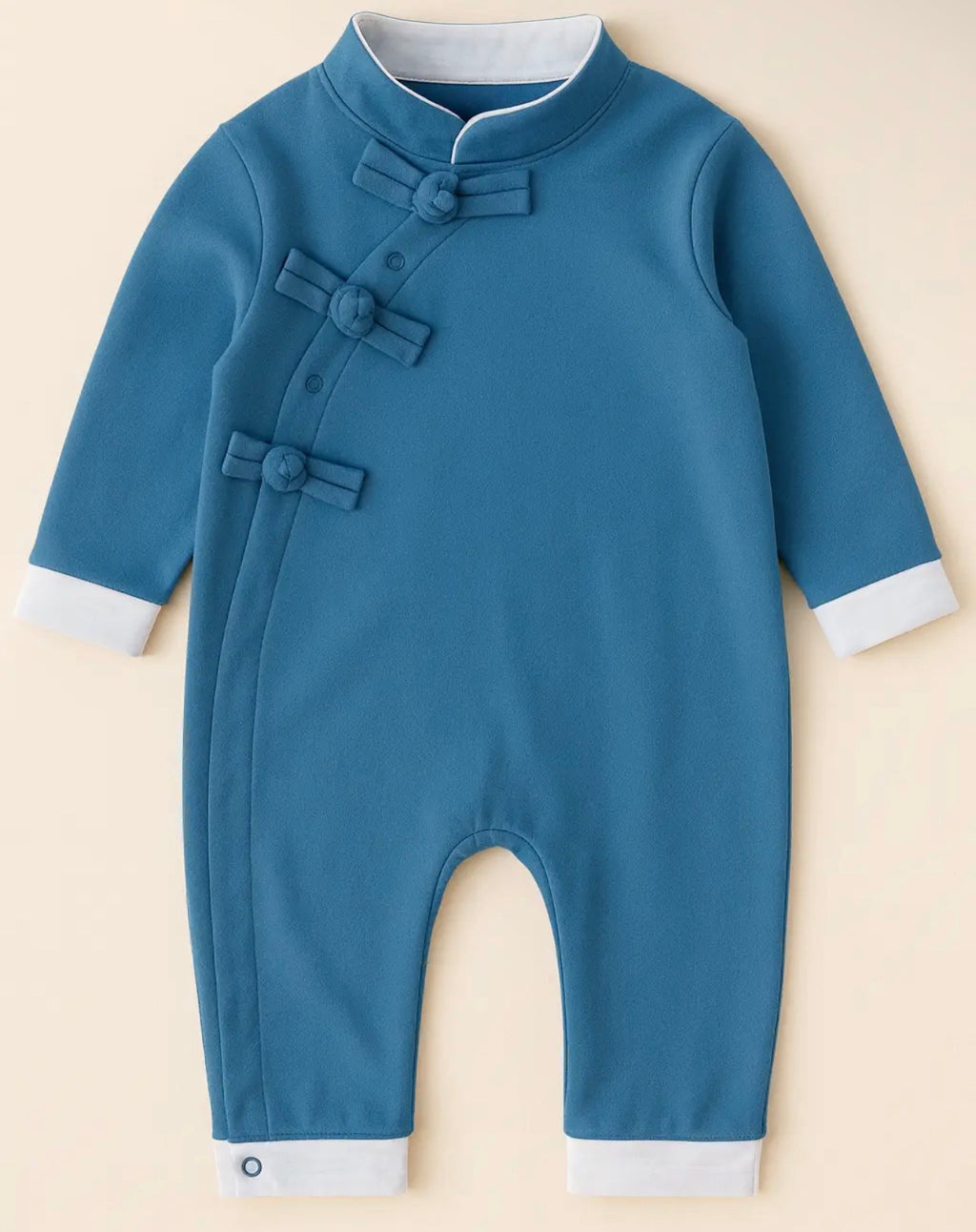 Blue- Baby Boy Romper