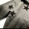 Gray- Ombré star jacket