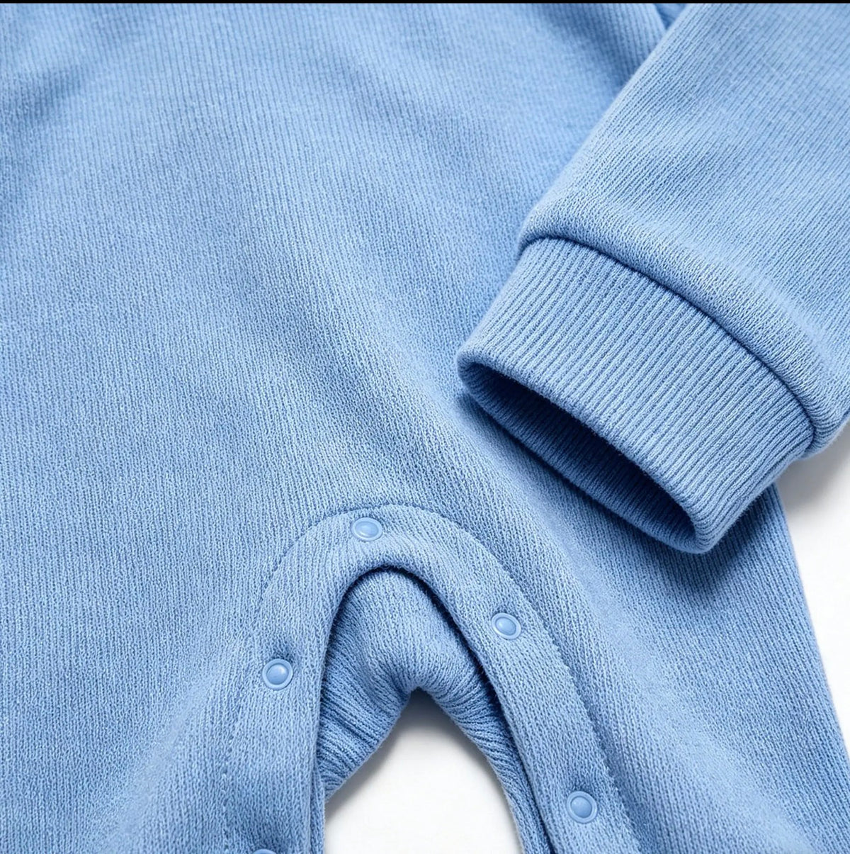 Baby knit romper