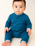 Blue- Baby Boy Romper