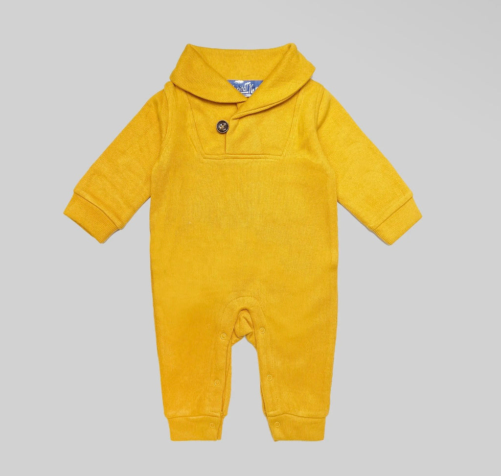 Baby knit romper